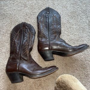Brown Nocona Cowboy Boot